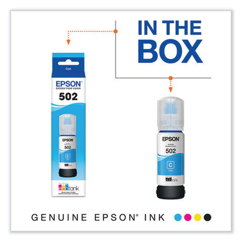 T502220-s (502) Ink, 6,000 Page-yield, Cyan