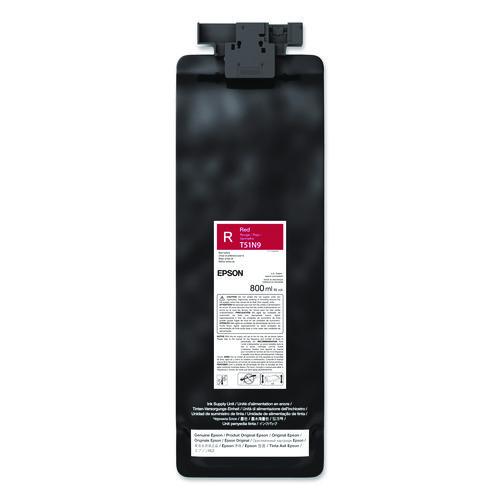 T51n920 (t51n) Ultrachrome Gs3 Eco-solvent Ink, 800 Ml, Red