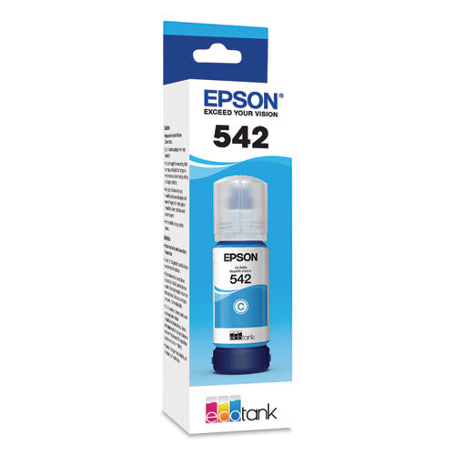 T542220-s (t542) Durabrite Ecofit Ultra High-capacity Ink, 6,000 Page-yield, Cyan