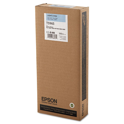 T596500 Ultrachrome Hdr Ink, Light Cyan