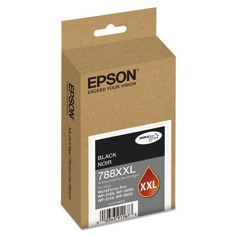 T788xxl120 (788xxl) Durabrite Ultra Xl Pro High-yield Ink, Black