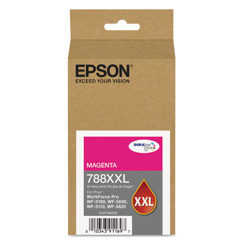 T788xxl320 (788xxl) Durabrite Ultra Xl Pro High-yield Ink, Magenta