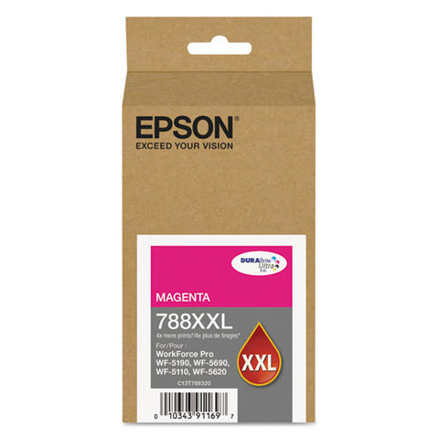 T788xxl320 (788xxl) Durabrite Ultra Xl Pro High-yield Ink, Magenta