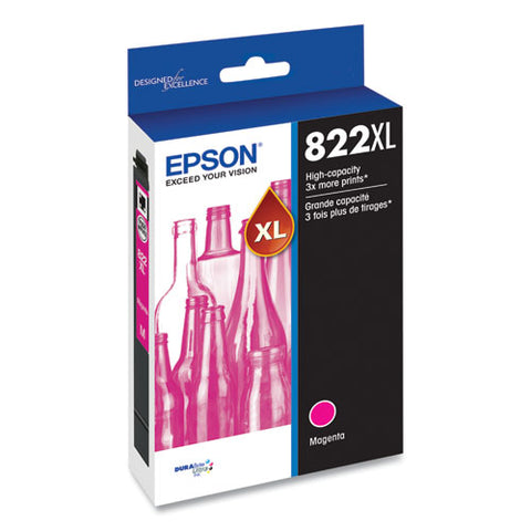 T822xl320-s (t822xl) Durabrite Ultra High-yield Ink, 1,100 Page-yield, Magenta