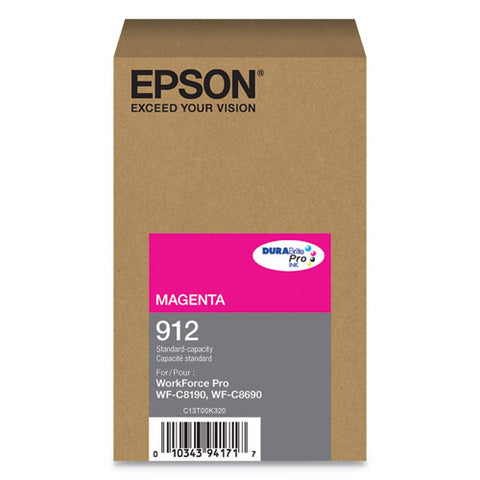 T912320 (912) Durabrite Pro Ink, 1700 Page-yield, Magenta