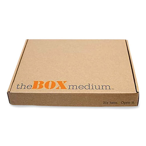 Tablet Shipping Box, One-piece Foldover (opf), Medium, 11.75" X 14.25" X 2", Brown Kraft