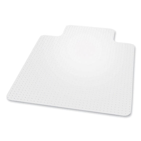 Everlife Chair Mat For Extra High Pile Carpet Wih Lip, 45 X 53, Clear