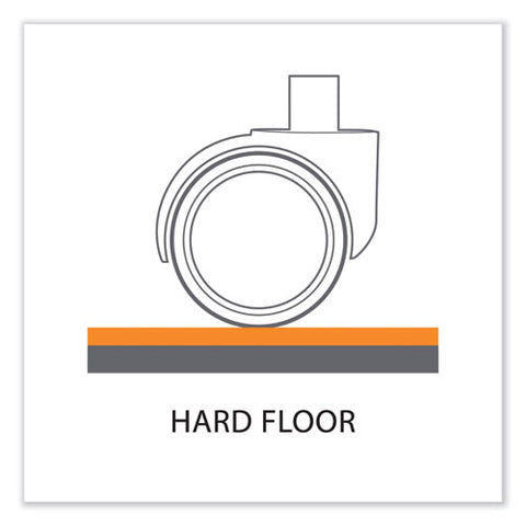 Trendsetter Chair Mat For Hard Floors, 36 X 48, Black