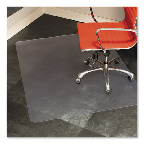 Everlife Chair Mat For Hard Floors, Heavy Use, Rectangular, 46 X 60, Clear