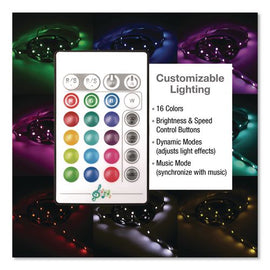 Led Tv Backlight For 32" To 65" Televisions, 13.1 Ft String, 16 Colors