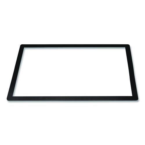 Menu Holder For 11 X 17 Menus, Landscape Orientation, 18.9 X 12.6 Holder, Clear/black