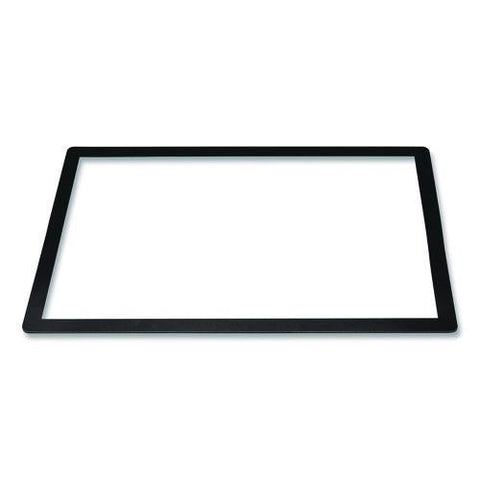 Menu Holder For 11 X 17 Menus, Landscape Orientation, 18.9 X 12.6 Holder, Clear/black