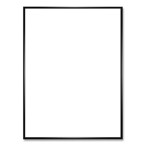 Poster Frame, Plastic, 24 X 36 Insert, Black, 10/pack