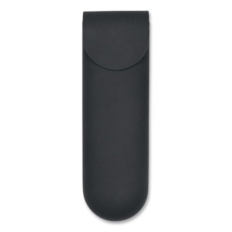 Silicone Travel Pouch, 3 X 1.3 X 9, Black