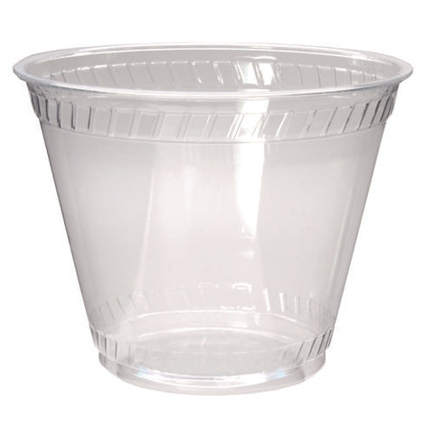 Kal-clear Pet Cold Drink Cups, Old Fashioned Glass, 9 Oz, Clear, 50/sleeve, 20 Sleeves/carton