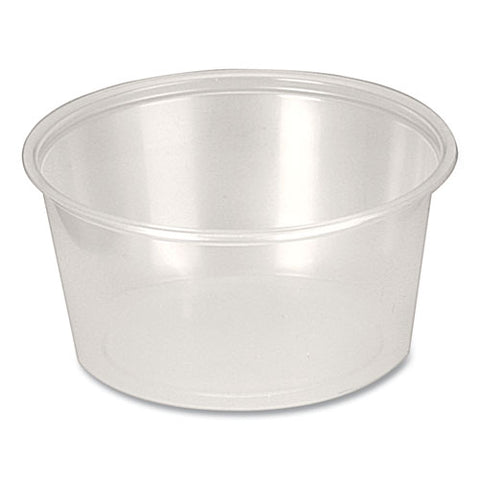 Portion Cups, 4 Oz, Clear, 250/sleeve, 10 Sleeves/carton