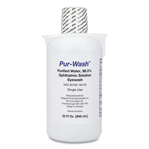 Pur-wash Eye Wash, 32 Oz Bottle