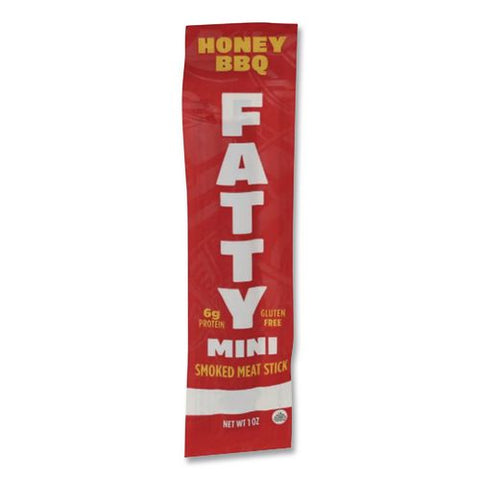 Minis Honey Bbq Smoked Beef Meat Sticks, 1 Oz Stick, 5/pack