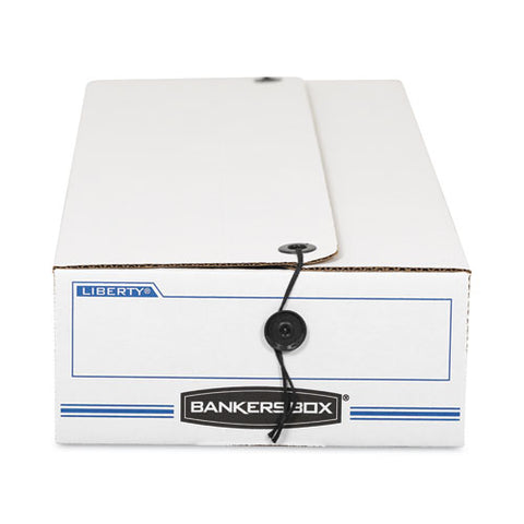 Liberty Check And Form Boxes, 6.25" X 24" X 4.5", White/blue, 12/carton