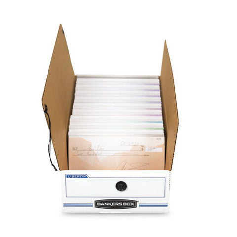 Liberty Check And Form Boxes, 6.25" X 24" X 4.5", White/blue, 12/carton