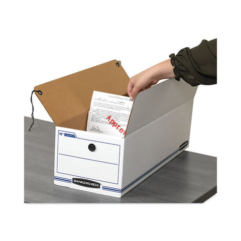 Liberty Check And Form Boxes, 9.75" X 23.75" X 6.25", White/blue, 12/carton