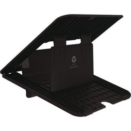 Breyta Laptop Stand, 9.25" X 10.55" X 0.55" To 8", Black, Supports Up To 8.8 Lbs