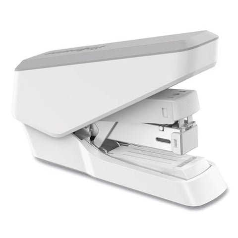 Lx860 Easypress Half Strip Stapler With Antimicrobial Protection, 40 Sheet Capacity, Gray/white