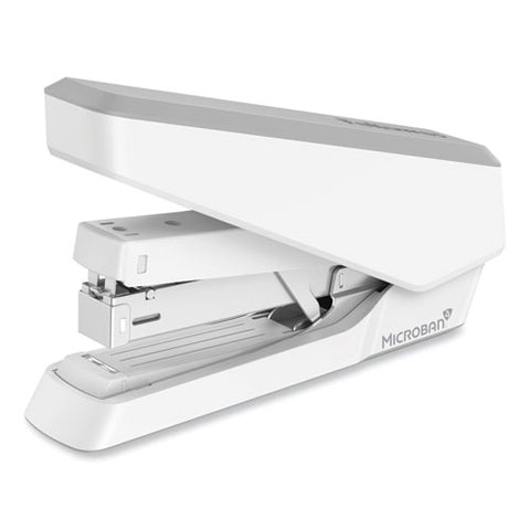 Lx870 Easypress Stapler With Antimicrobial Protection, 40-sheet Capacity, Gray/white