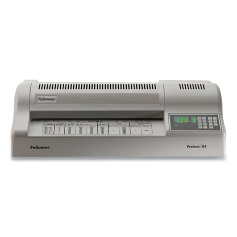 Proteus 125 Laminator, Six Rollers, 12" Max Document Width, 10 Mil Max Document Thickness