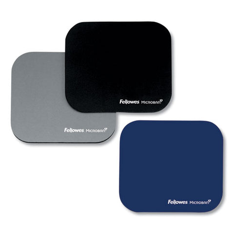 Mouse Pad With Microban Protection, 9 X 8, Navy