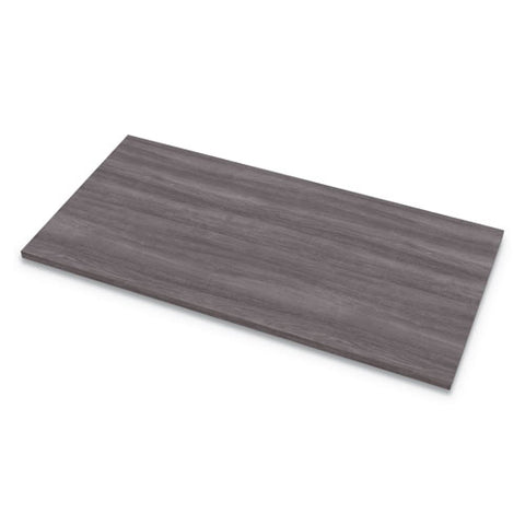 Levado Laminate Table Top, 48" X 24", Gray Ash