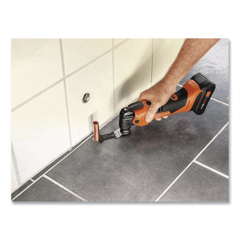 Multimaster Amm 500 As 2 Ah Cordless Oscillating Multi-tool Kit With 12 Accessories, Variable Speed