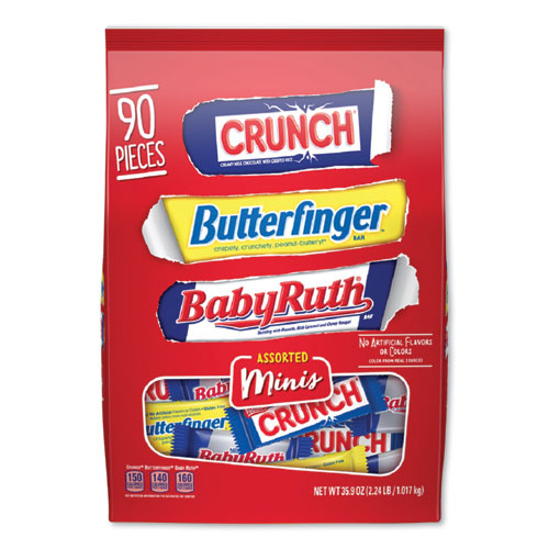 Mini Assorted Chocolates, 35.9 Oz, 90 Count