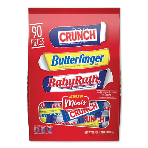 Mini Assorted Chocolates, 35.9 Oz, 90 Count