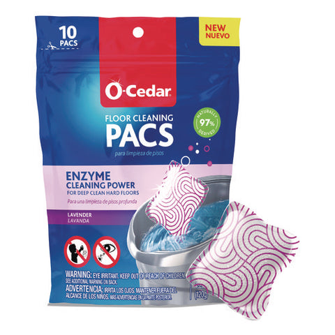 Cleaning Pacs, Lavender Scent, 10/pack