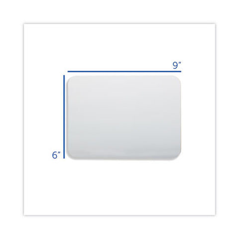 Dry Erase Board, 9" X 6", White Surface, 24/pack