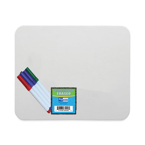 Magnetic Dry Erase Board Set, 12" X 9", White Surface, 12/pack