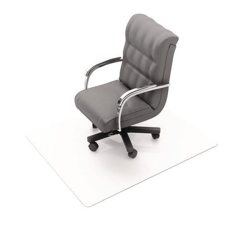 Cleartex Advantagemat Phthalate Free Pvc Chair Mat For Hard Floors, 53" W X 45" L, Clear