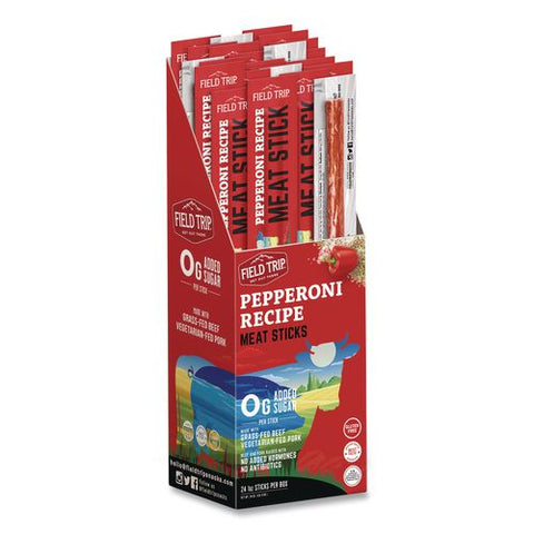 Pepperoni Recipe Meat Stick, 1 Oz Stick, 24/box
