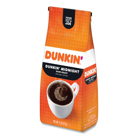 Original Blend Coffee, Dunkin Dark Roast, 11 Oz Bag