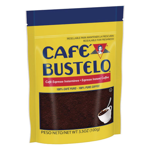 Cafe Bustelo Instant Coffee, Espresso, 3.5 Oz Packet