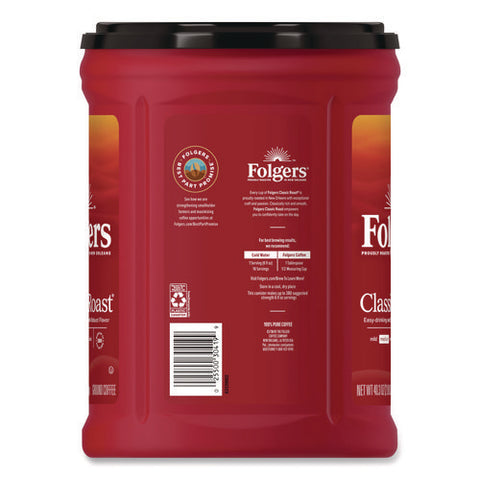 Classic Roast Ground Coffee, Classic Roast, 40.3 Oz Canister