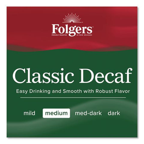 Classic Decaf Ground Coffee Fraction Pack, 2.7 Oz Packet, 50/carton