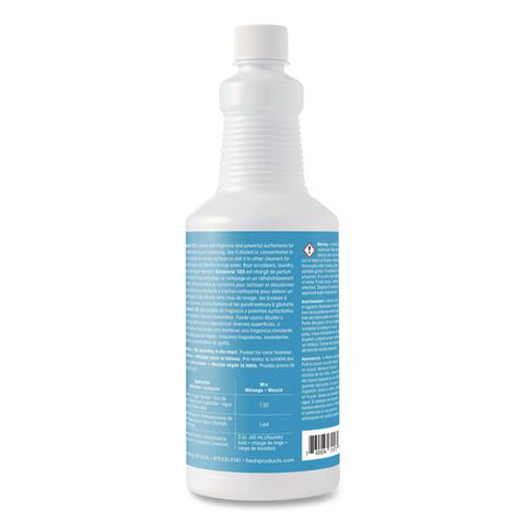 Conqueror 103 Odor Counteractant Concentrate, Lemon, 32 Oz Bottle, 12/carton