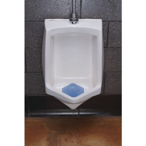 Wave 3d Urinal Deodorizer Screen, Cotton Blossom Scent, Blue, 10/box, 6 Boxes/carton