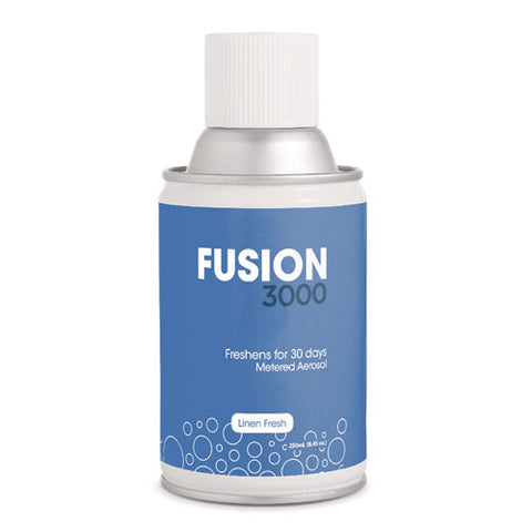 Fusion Metered Aerosols, Linen Fresh, 6.25 Oz, 12/carton