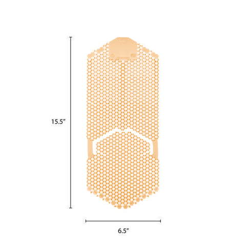 Tsunami, Urinal Screen, Summer Sunshine, 5.22 Oz, Yellow, 6/carton