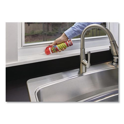 Flex Caulk Hi-performance Hybrid Caulk, 9 Oz Aerosol Can, Dries White, 4/carton
