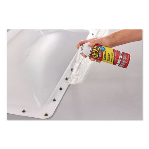 Flex Seal Liquid Rubber Sealant Coating Aerosol, 14 Oz Aerosol Can, Dries White, 6/carton
