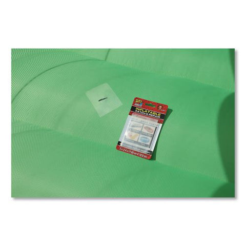Flex Seal Inflatable Patch And Repair, 3" X 4", Clear, 8/carton
